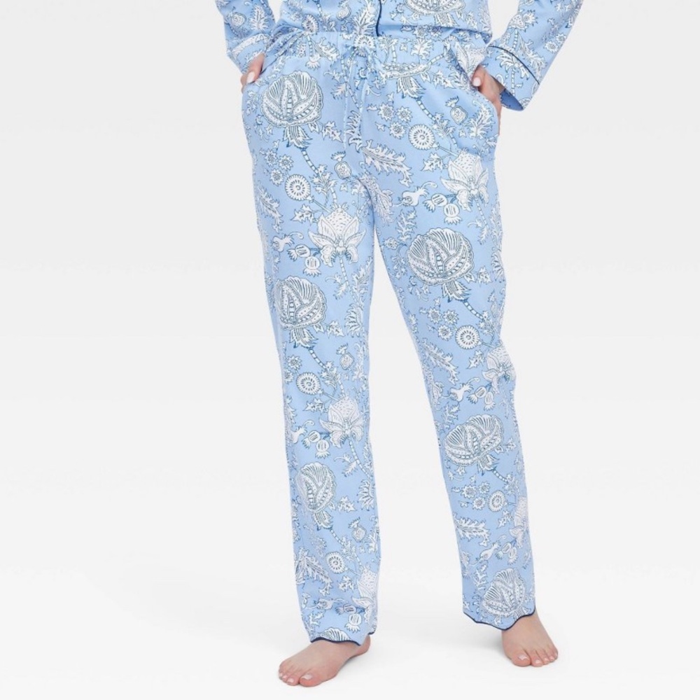 NEW Roller Rabbit Target XXS Women's Floral Vines Long Sleeves and Pants Pajama - Picture 6 of 11
